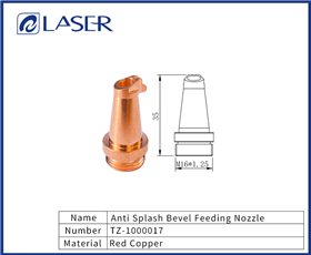 Anti Splash Bevel Feeding Nozzle